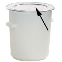 Deksels voor Tonnen (40, 50, 75, 110 liter)