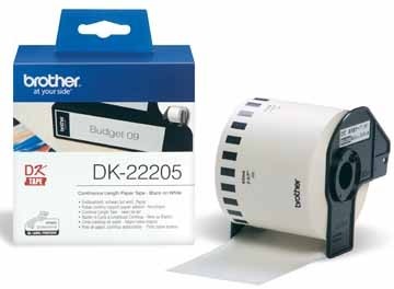ETIKET BROTHER DK-22205 62MM THERMISCH PAK3