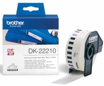ETIKET BROTHER DK-22210 29MM THERMISCH PAK3