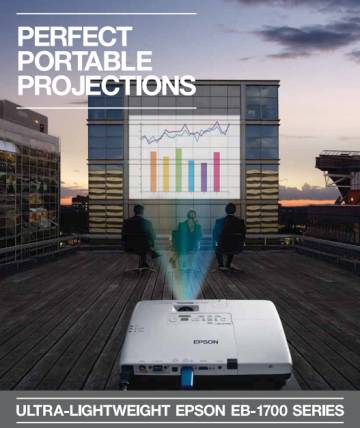 Epson multimediaprojector EB-1776W 