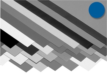 Folia fotokarton koningsblauw