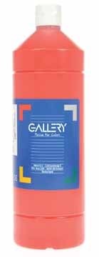 Gallery plakkaatverf flacon van 1.000 ml, lichtrood