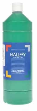 Gallery plakkaatverf flacon van 1.000 ml, donkergroen