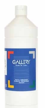 Gallery plakkaatverf flacon van 1.000 ml, wit