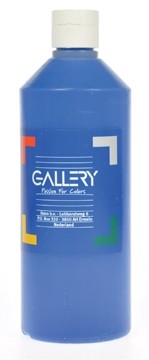 Gallery plakkaatverf flacon van 500 ml, donkerblauw