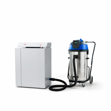 HSM PROFIPACK 425 KARTON-PERFORATOR MET ADAPTIE SET AFZUIGING