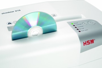 Datavernietiger HSM shredstar X15 4x37 mm