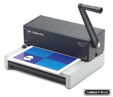 GBC CoilBind P59 ColorCoil Bindmachine voor metalen spiraalruggen