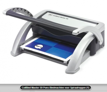 CoilBind Master 59 Pons-Bindmachine voor Metalen Spiraalruggen