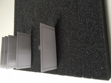 Uitdeelplateau naamkaartjes zacht schuim  * tip !