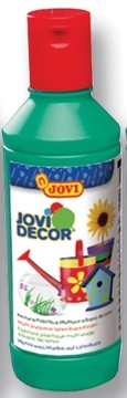 Jovi verf voor veelzijdig gebruik middengroen, flacon van 250 ml