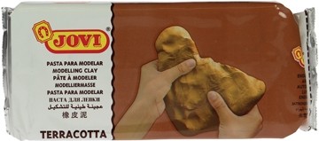 Jovi boetseerpasta terracotta, pak van 1 kg