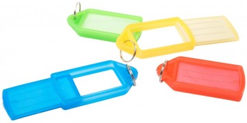 (schuif) Sleutelhangers set Large formaat Per10