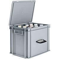 Koffer van polypropeen, 400x300x330 mm