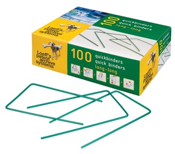 Loeff's quickbinder Lengte 140 mm Groen