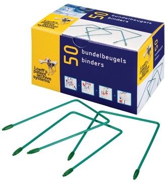 Loeff's bundelbeugel Lengte 100 mm PP/PE Doos van 50 stuks