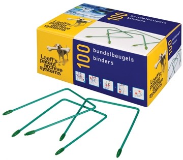 Loeff's bundelbeugel lengte: 180 mm, doos van 100 stuks