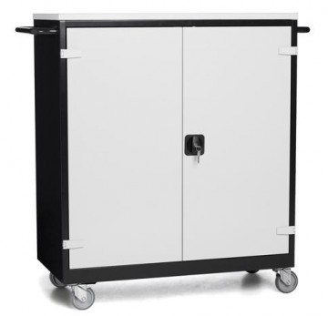 Laptop trolley met powermanagement voor onderwijs