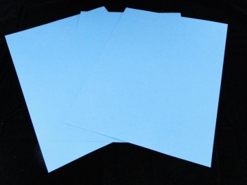 Bindkaft A4 160gr Pastel Blauw Pak100