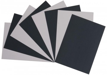 Linnen cover A4 250g Blauw Pak100