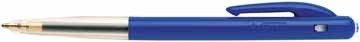Bic balpen M10 Clic schrijfbreedte 0,35 mm, fijne punt, blauw