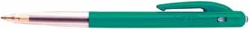 Bic balpen M10 Clic schrijfbreedte 0,4 mm, medium punt, groen