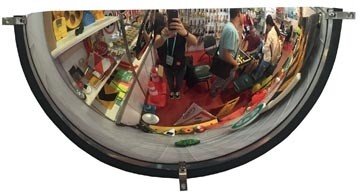 VISO VEILIGHEIDSSPIEGEL 180 graden