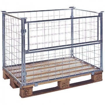 Palletframe type 64 (b 1200 x d 1000 mm), gelakt