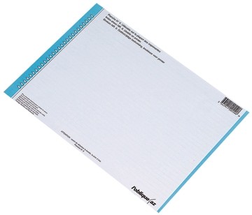 Elba etiketten voor hangmappen voor laden blauw