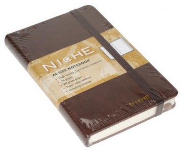 Luxe Earthtone Adresboekje (A6) NICHE donker bruin