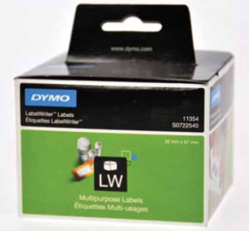 ETIKET DYMO 11354 LABELPRINT 57MMX32MM