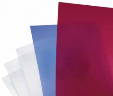 OMSLAG GBC A4 MAT TRANSP 300MIC PAK100