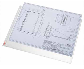 Esselte geperforeerde showtas A3 Portrait PAK50