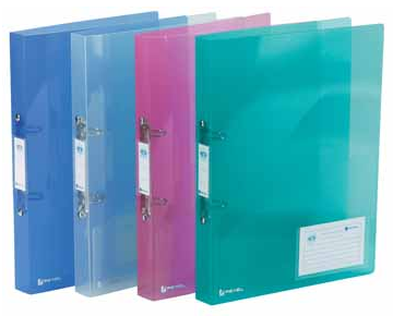 Rexel ringmap Ice transparant PAK10