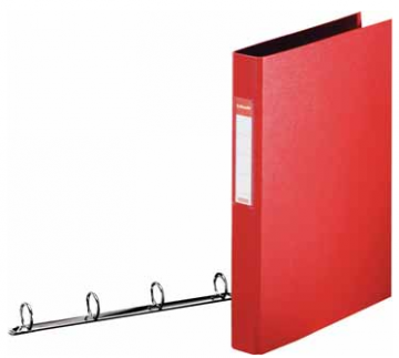 Esselte ringmap rood, 4 ringen