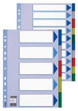 Esselte tabbladen 12 tabs