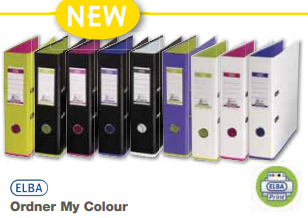 Elba ringmap My Colour wit/lichtgroen  