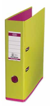 Elba ringmap My Colour lichtgroen/roze