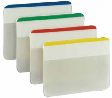 INDEXTABS 3M POST-IT 686F-1 STRONG 50MM 4 KLEUREN