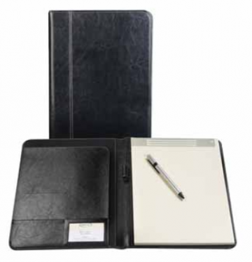 Brepols schrijfmap Palermo A4 zwart