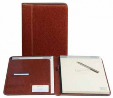 Brepols schrijfmap Palermo A4 bruin