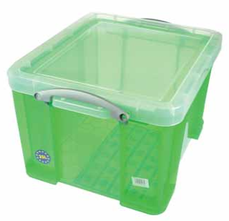 OPBERGDOOS 35L GROEN PAK VAN 6