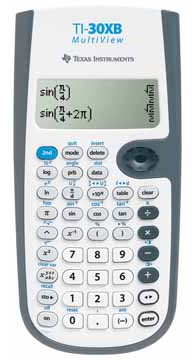 Texas wetenschappelijke rekenmachine TI-30XB Multi TI-30XB Multiview
