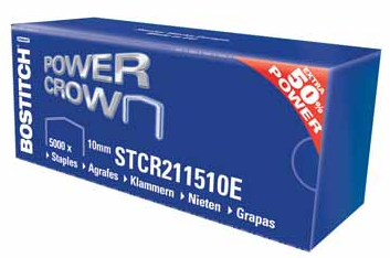 Bostitch nietjes STCR211506Z, 6 mm, voor B8R, B8HC, B8HDP, B8P, B8E, doos5000nietjes