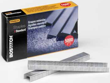 Bostitch nietjes SBS191/4CP (6 mm), voor B650, B3000, B3100, B2000, B440F, B660, B202, B2500, B440LR, B44