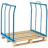 Palletframe type 66 (b 1200 x d 800 mm), gelakt