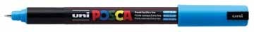 uni-ball Paint Marker op waterbasis Posca PC-1MR lichtblauw