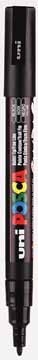 uni-ball Paint Marker op waterbasis Posca PC-3M zwart