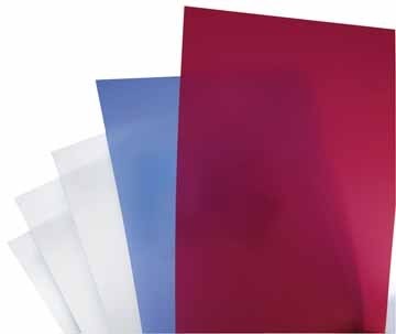 Schutblad GBC omslagen PolyClearView 200mic Pak100 Transparant