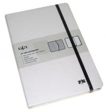 Duurzaam reken-/notitieboekje (A5) PSN geruit, wit